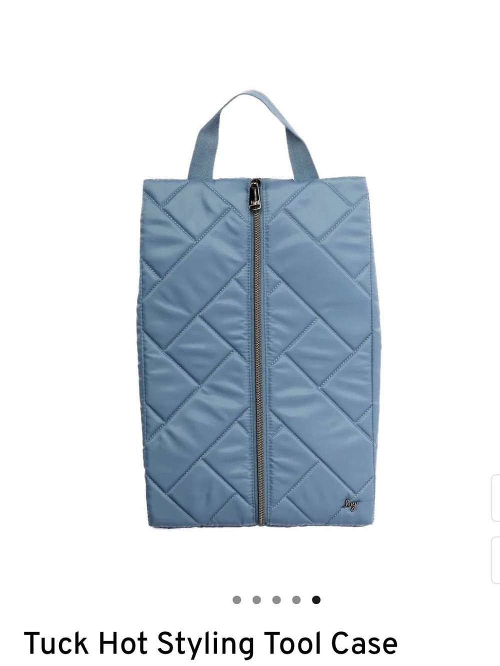 lug Blue Moon Quilted Tuck Hot Styling Tool Case